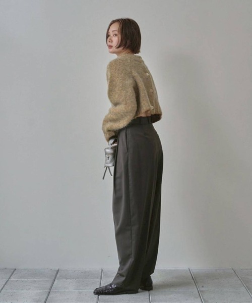 セール】Brashed Knit Cardigan（カーディガン/ボレロ）｜TODAYFUL