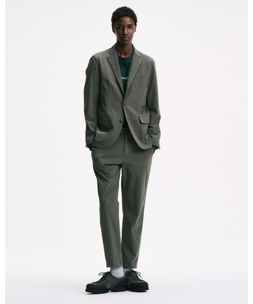SOPHNET.（ソフネット）の「4WAY STRETCH PACKABLE 2BUTTON JACKET（テーラードジャケット・メンズ・チャコールグレー/ブラック/カーキ・3/1/2/4/5）」の4枚目の写真