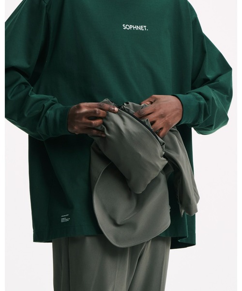 SOPHNET.（ソフネット）の「4WAY STRETCH PACKABLE 2BUTTON JACKET（テーラードジャケット・メンズ・チャコールグレー/ブラック/カーキ・3/1/2/4/5）」の5枚目の写真