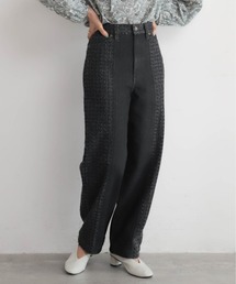 NOMBRE IMPAIR | JQドッキングデニム　コクーンワイドパンツ(デニムパンツ)