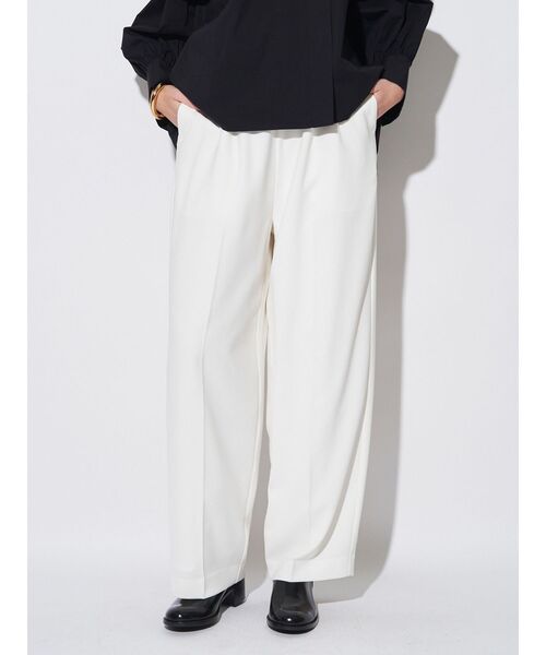 新品未使用　エリー　ジョーゼットパンツ　白 ジョーゼットPT【WHITE】 – ELLIE