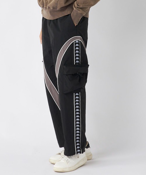 Kappa（カッパ）の「ナイロンパンツ（その他パンツ・メンズ・グレー/ブラック・X-LARGE/LARGE/MEDIUM）」の9枚目の写真