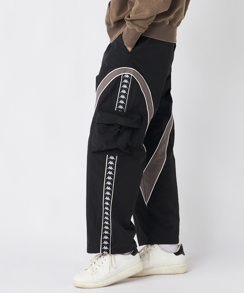 Kappa（カッパ）の「ナイロンパンツ（その他パンツ・メンズ・グレー/ブラック・X-LARGE/LARGE/MEDIUM）」の8枚目の写真