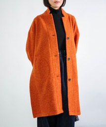 ジャケット/アウター（オレンジ/橙色系・ウール・ニット）ファッション