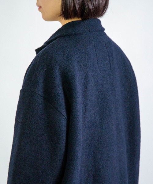 新品 DENIMIST ウール ジャケット コート L 新品 DENIMIST ウール ジャケット コート L