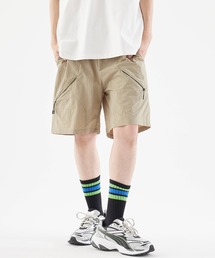 Theater code(VA^[R[h)Zip pocket half pants/Wbv|Pbgn[tpc(̑pc)