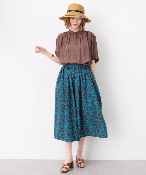 Petit Honfleur（プチオンフルール）の「リボンハット（ハット・レディース・モカ/ベージュ・フリー）」の10枚目の写真