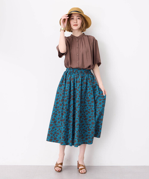 Petit Honfleur（プチオンフルール）の「リボンハット（ハット・レディース・モカ/ベージュ・フリー）」の11枚目の写真