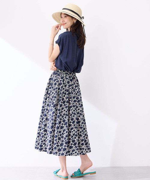 Petit Honfleur（プチオンフルール）の「リボンハット（ハット・レディース・モカ/ベージュ・フリー）」の14枚目の写真