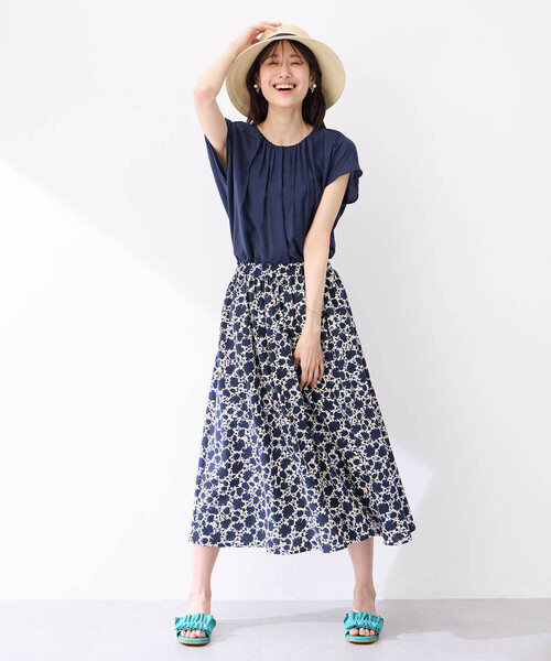 Petit Honfleur（プチオンフルール）の「リボンハット（ハット・レディース・モカ/ベージュ・フリー）」の15枚目の写真