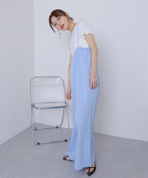 LAULEN | camisole salopette pants set /ワイドキャミソールサロペットパンツセット(サロペット/オーバーオール)