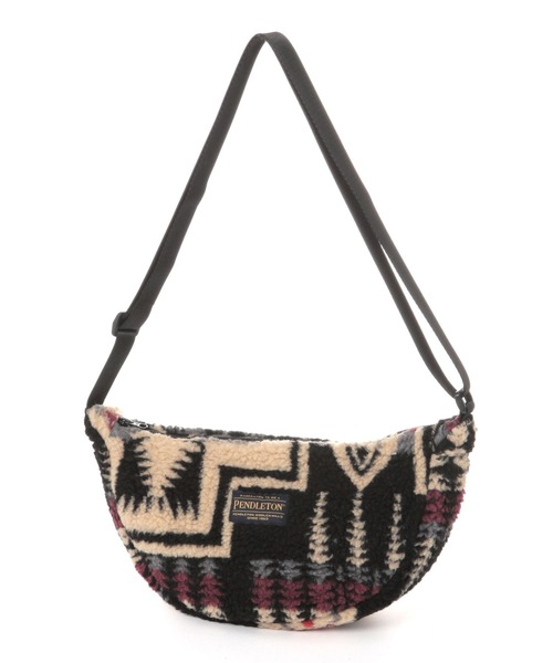 PENDLETON(ペンドルトン)の「【PENDLETON(ペンドルトン)】ボアムーンバッグ(ボディバッグ/ウエストポーチ・レディース・ブラック・FREE)」の2枚目の写真