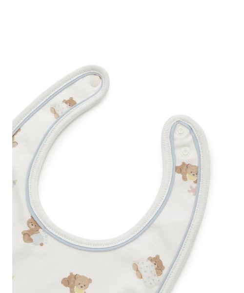 gelato pique（ジェラートピケ）の「【BABY】ベビーベアスタイ（スタイ/よだれかけ・キッズ・オフホワイト・F）」の3枚目の写真