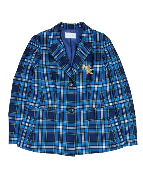 ジャケット・アウター dium. check tailored jacket TEAM CHECK ジャケット（テーラードジャケット）｜MILK（ミルク）の