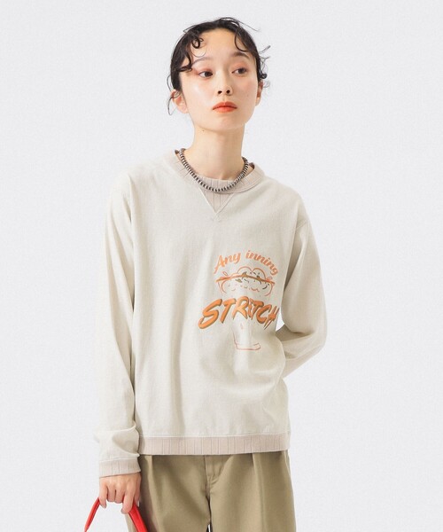 tシャツ 「別注」Jackman / ロゴ ロングスリーブ 25FW レディース 別注】Jackman / ロゴ ロングスリーブ 25FW（Tシャツ/カットソー