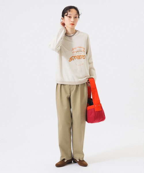Jackman（ジャックマン）の「【別注】Jackman / ロゴ ロングスリーブ 25FW（Tシャツ/カットソー・レディース・ブルー/グレー/グリーン・ONE SIZE）」の14枚目の写真