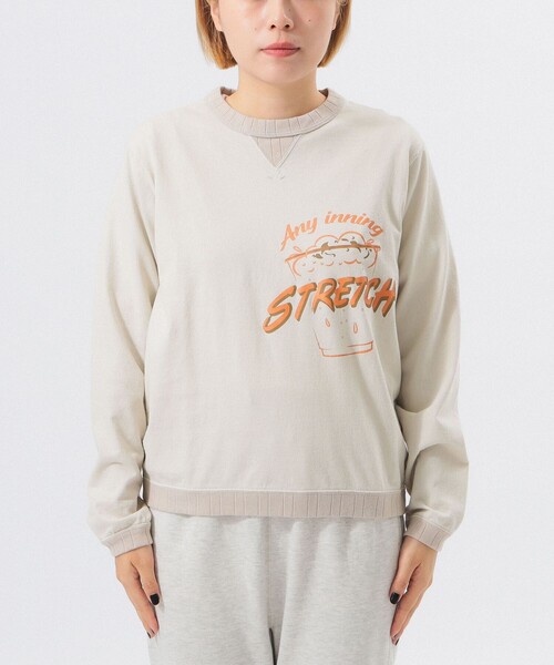 Jackman（ジャックマン）の「【別注】Jackman / ロゴ ロングスリーブ 25FW（Tシャツ/カットソー・レディース・ブルー/グレー/グリーン・ONE SIZE）」の16枚目の写真