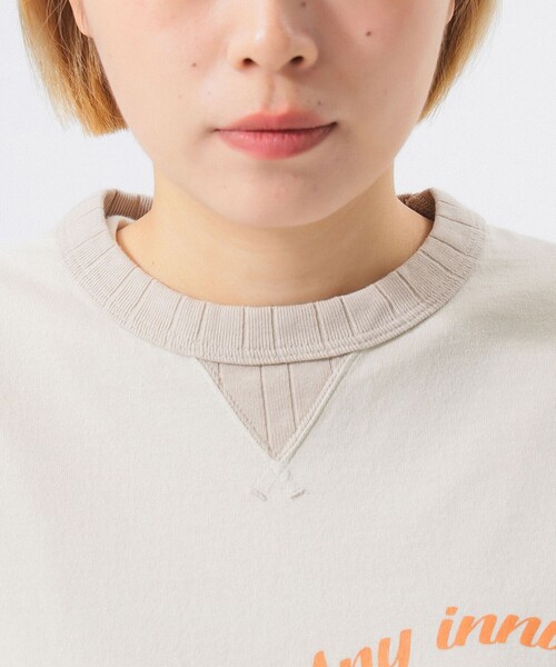 Jackman（ジャックマン）の「【別注】Jackman / ロゴ ロングスリーブ 25FW（Tシャツ/カットソー・レディース・ブルー/グレー/グリーン・ONE SIZE）」の19枚目の写真