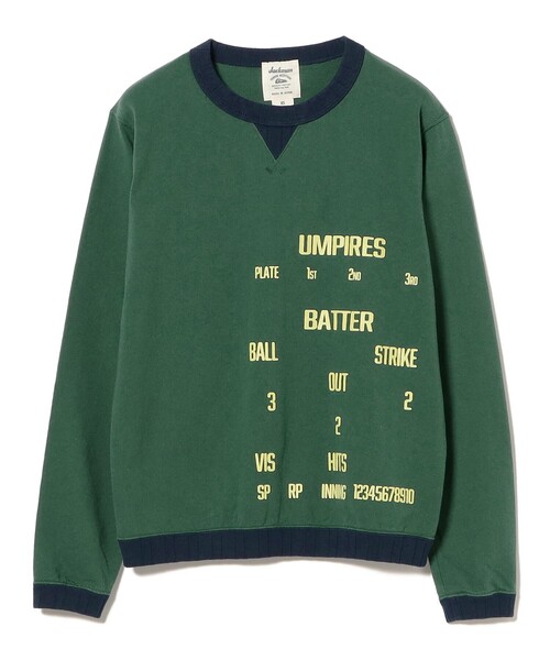Jackman（ジャックマン）の「【別注】Jackman / ロゴ ロングスリーブ 25FW（Tシャツ/カットソー・レディース・ブルー/グレー/グリーン・ONE SIZE）」の10枚目の写真