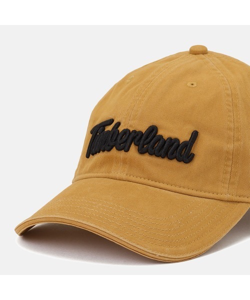 Timberland(ティンバーランド)の「キャンバス エンブロイダリー キャップ(キャップ・メンズ・ウィート・FREE)」の4枚目の写真