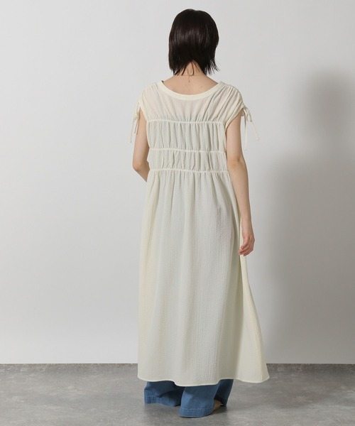 LAKOLE（ラコレ）の「【前後2WAY】肩ドロストワンピース / 575906（ワンピース・レディース・ブラウン/ブラック/アイボリー・FREE）」の19枚目の写真