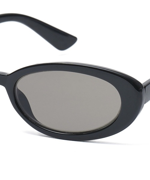 X-girl(エックスガール)の「OVAL SUNGLASSES(サングラス・レディース・ブラック/ブラウン・ONE SIZE)」の4枚目の写真