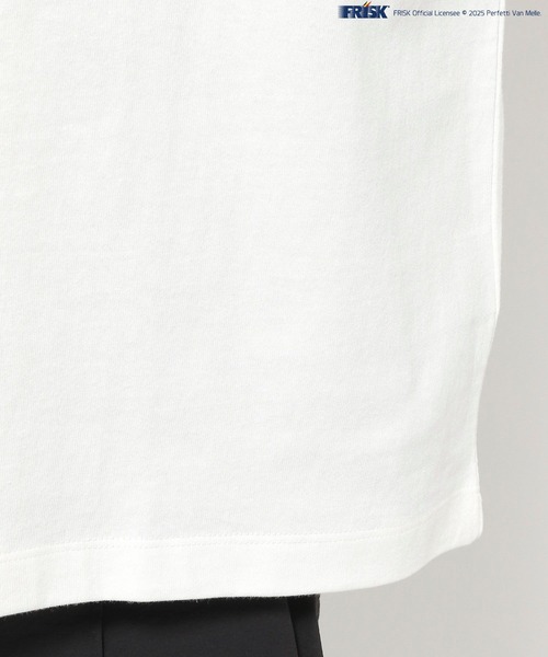 FOUND GOOD（ファウンドグッド）の「FRISKコラボTシャツ（Tシャツ/カットソー・メンズ・ホワイト系1/ブラック・M/L/XL）」の9枚目の写真