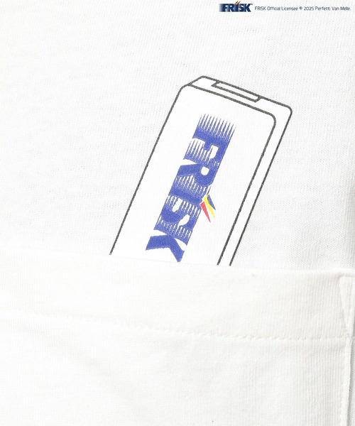 FOUND GOOD（ファウンドグッド）の「FRISKコラボTシャツ（Tシャツ/カットソー・メンズ・ホワイト系1/ブラック・M/L/XL）」の11枚目の写真