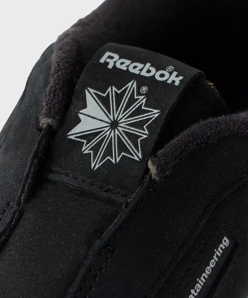 WHITE MOUNTAINEERING(ホワイトマウンテニアリング)の「White Mountaineering/ホワイトマウンテニアリング×Reebok/リーボック CLUB C 85 VINTAGE SLIP-ON スリッポン(スリッポン・メンズ・ブラック・26.5cm/26cm/28cm/27.5cm/27cm)」の5枚目の写真