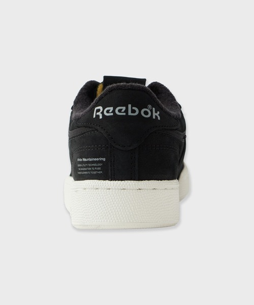 WHITE MOUNTAINEERING(ホワイトマウンテニアリング)の「White Mountaineering/ホワイトマウンテニアリング×Reebok/リーボック CLUB C 85 VINTAGE SLIP-ON スリッポン(スリッポン・メンズ・ブラック・26.5cm/26cm/28cm/27.5cm/27cm)」の16枚目の写真