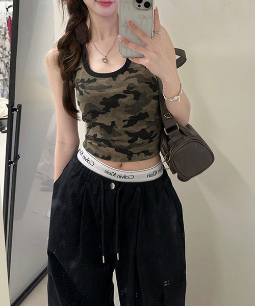MEMECLE(メメクル)の「【 MEMECLE / メメクル 】迷彩柄タンクトップ(タンクトップ・レディース・その他・LARGE/SMALL/MEDIUM)」の5枚目の写真