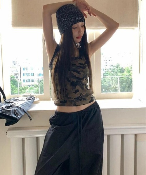 MEMECLE(メメクル)の「【 MEMECLE / メメクル 】迷彩柄タンクトップ(タンクトップ・レディース・その他・LARGE/SMALL/MEDIUM)」の3枚目の写真