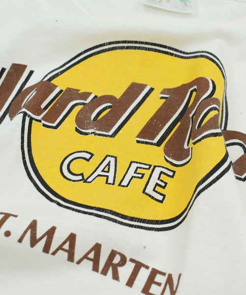 VINTAGE(ヴィンテージ)の「【USED】90’s HARD ROCK CAFE 企業ロゴ Tシャツ(Tシャツ/カットソー・メンズ・ホワイト・XX-LARGE)」の4枚目の写真