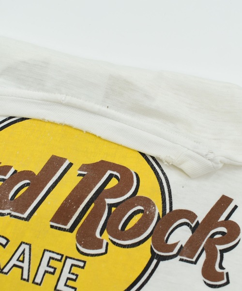 VINTAGE(ヴィンテージ)の「【USED】90’s HARD ROCK CAFE 企業ロゴ Tシャツ(Tシャツ/カットソー・メンズ・ホワイト・XX-LARGE)」の12枚目の写真