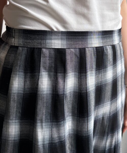 DOUDOUチェックプリーツスカート DouDou スカート チェックプリーツスカート : ZOZOTOWN Yahoo!店