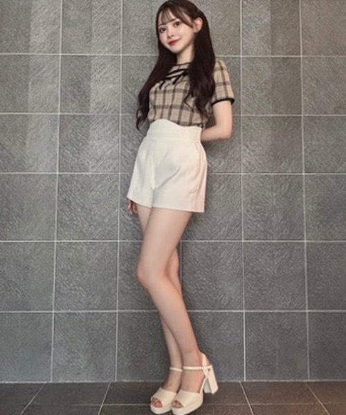 NOMAE（ノーマエ）の「コルセットショートパンツ（その他パンツ・レディース・アイボリー/ブラック/ブラック系その他・FREE）」の11枚目の写真