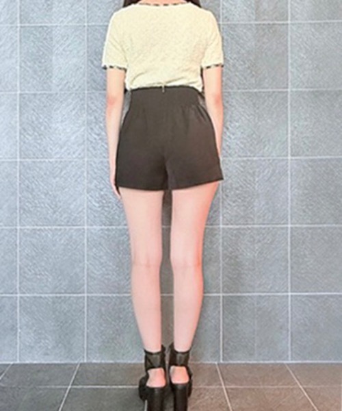NOMAE（ノーマエ）の「コルセットショートパンツ（その他パンツ・レディース・アイボリー/ブラック/ブラック系その他・FREE）」の20枚目の写真