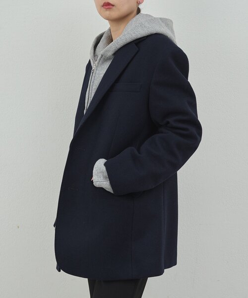 GALLARDAGALANTE（ガリャルダガランテ）の「【PEAS】ドレスジャコート（その他アウター・レディース・チャコールグレー/ネイビー・FREE）」の13枚目の写真