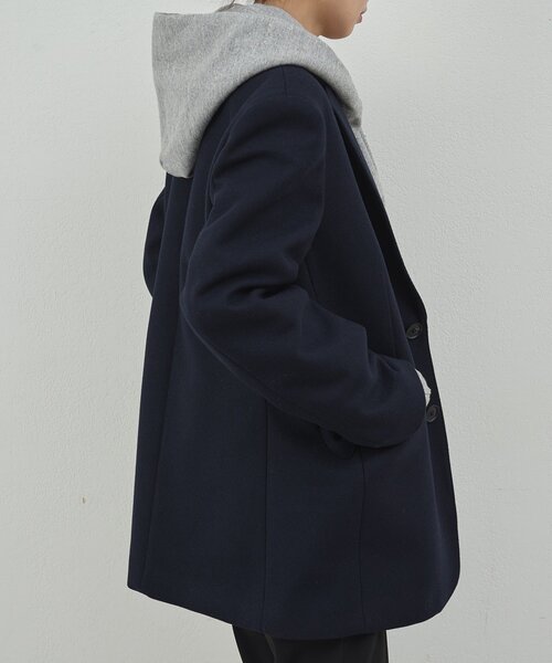 GALLARDAGALANTE（ガリャルダガランテ）の「【PEAS】ドレスジャコート（その他アウター・レディース・チャコールグレー/ネイビー・FREE）」の14枚目の写真