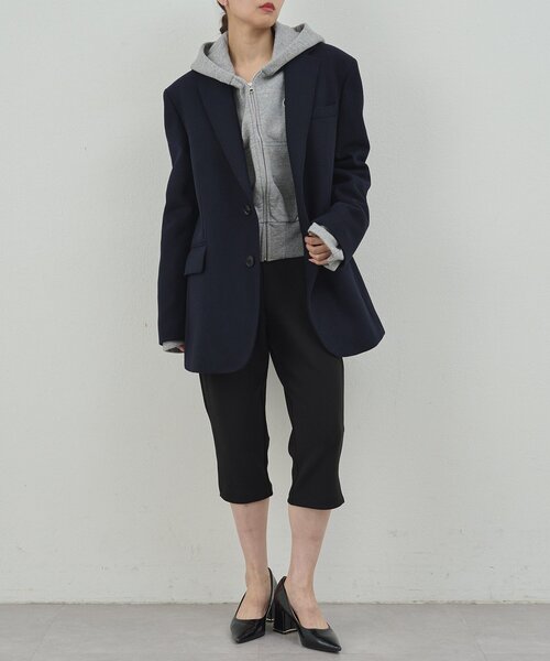 GALLARDAGALANTE（ガリャルダガランテ）の「【PEAS】ドレスジャコート（その他アウター・レディース・チャコールグレー/ネイビー・FREE）」の16枚目の写真