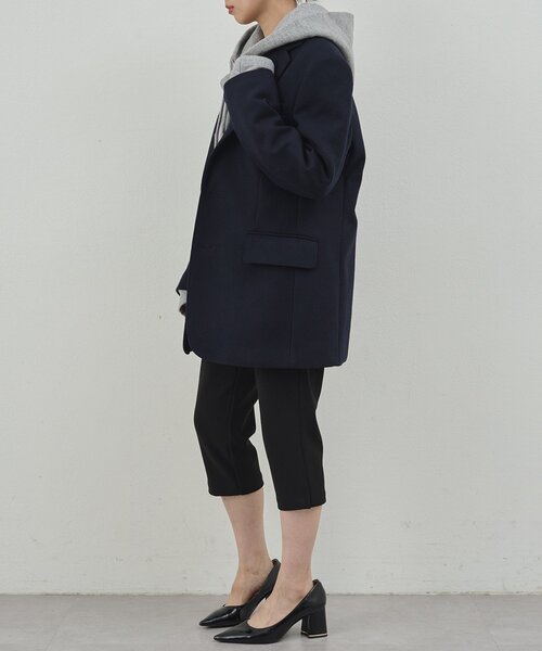 GALLARDAGALANTE（ガリャルダガランテ）の「【PEAS】ドレスジャコート（その他アウター・レディース・チャコールグレー/ネイビー・FREE）」の18枚目の写真