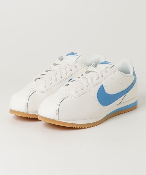 NIKE(ナイキ)の「NIKE CORTEZ ナイキ コルテッツ(スニーカー・メンズ・ホワイト×パープル/ホワイト×ブルー/ホワイト×レッド・27.5cm/27cm/25.5cm/25cm/26.5cm/26cm/29cm/28cm/24cm/24.5cm)」の2枚目の写真
