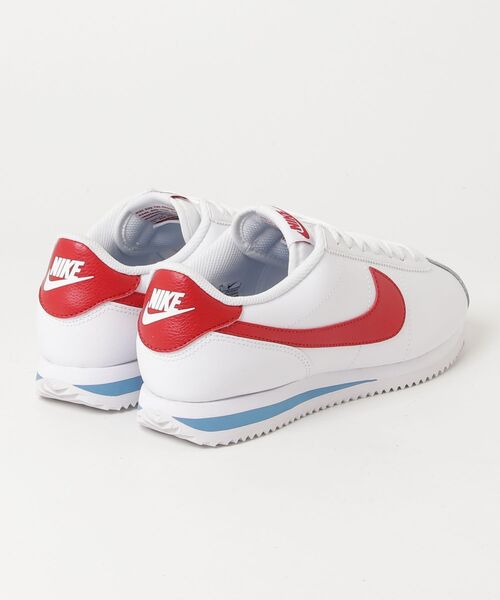 NIKE(ナイキ)の「NIKE CORTEZ ナイキ コルテッツ(スニーカー・メンズ・ホワイト×パープル/ホワイト×ブルー/ホワイト×レッド・27.5cm/27cm/25.5cm/25cm/26.5cm/26cm/29cm/28cm/24cm/24.5cm)」の6枚目の写真