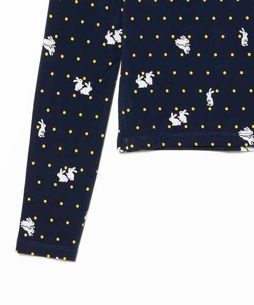 Carne Bollente(カルネボレンテ)の「【別注】Carne Bollente / Rabbit T-shirt(Tシャツ/カットソー・レディース・ピンク/ネイビー・SMALL)」の8枚目の写真