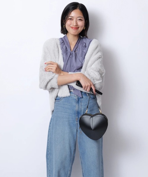 JUSGLITTY（ジャスグリッティー）の「ふわふわトッパーカーデ