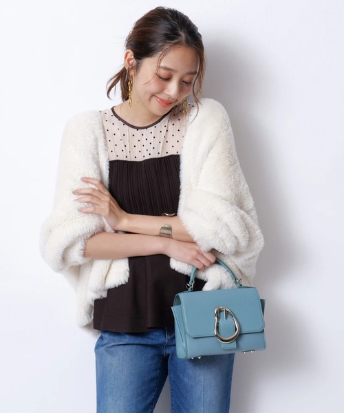 ふわふわトッパーカーデ（ニット/セーター）｜JUSGLITTY（ジャス