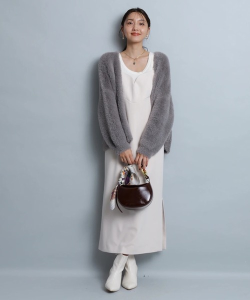 JUSGLITTY ふわふわトッパーカーデ ふわふわトッパーカーデ（ニット/セーター）｜JUSGLITTY（ジャス