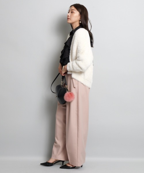 ふわふわトッパーカーデ（ニット/セーター）｜JUSGLITTY（ジャス