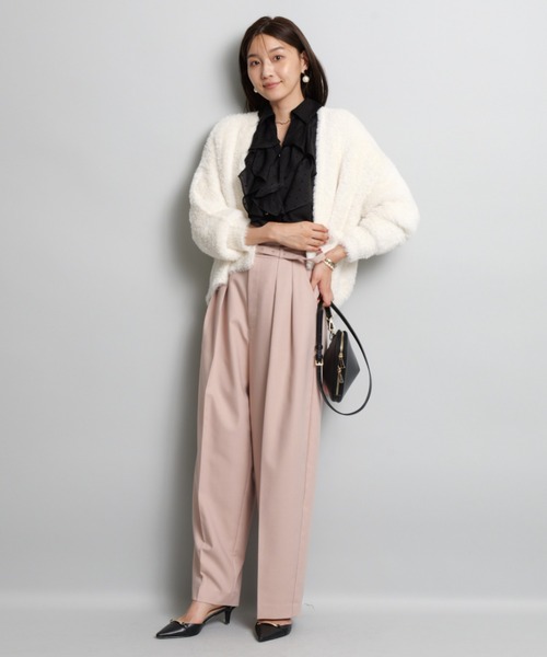 ふわふわトッパーカーデ（ニット/セーター）｜JUSGLITTY（ジャス