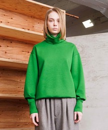 VOAAOV（ヴォアーブ）の「【VOAAOV】DUAL TOP Turtleneck Tops（スウェット）」